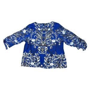 Woman’s Alfani floral blouse size 3X
